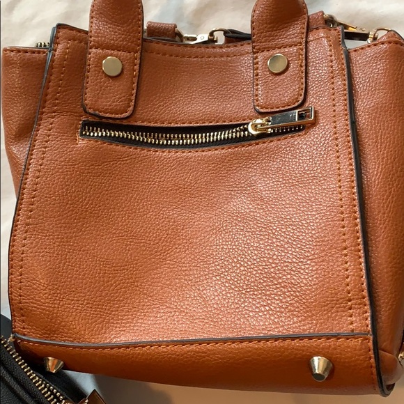 Tan satchel bag - Picture 4 of 5